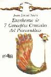 ENSEÑANZA DE SIETE CONCEPTOS CRUCIALES DEL PSICOA | 9788474324259 | NASIO, JUAN DAVID