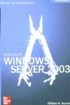 WINDOWS SERVER 2003 MANUAL DEL ADMINISTRADOR | 9788448139520 | STANEK, WILLIAM R.