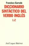 DICCIONARIO SINTACTICO DEL VERBO INGLES L-Z | 9788434481053 | GARRUDO, FRANCISCO