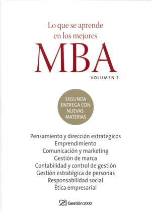 LO QUE SE APRENDE EN LOS MEJORES MBA ( VOL.II ) | 9788498750027 | AA. VV.