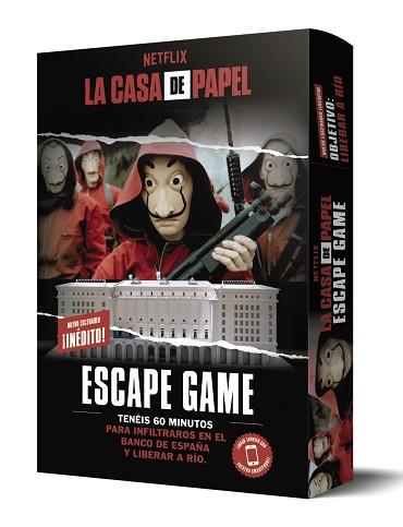 LA CASA DE PAPEL. ESCAPE GAME. OBJETIVO: LIBERAR A RÍO | 9788418100925 | TRENTI, NICOLAS