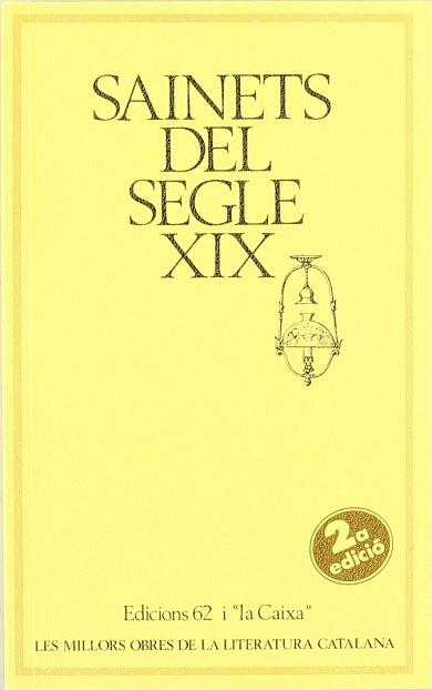 SAINETS DEL SEGLE XIX | 9788429714852 | FÀBREGAS, XAVIER