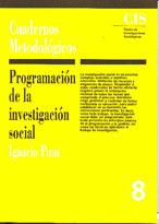 PROGRAMACION DE LA INVESTIGACION SOCIAL | 9788474761825 | PONS, IGNACIO