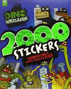 DINO SAURUS 2000 STICKERS | 9781472332363 | VV. AA.