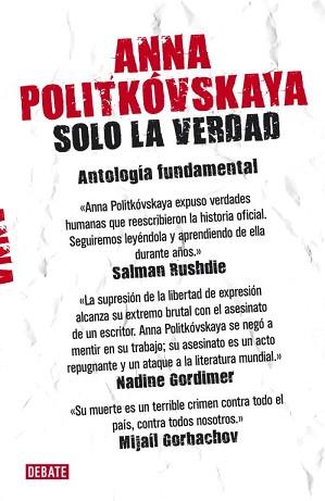 SOLO LA VERDAD | 9788499920092 | POLITKOVSKAYA, ANNA