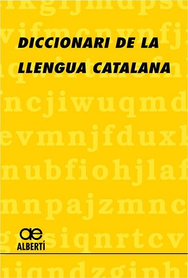 DICCIONARI LLENGUA CATALANA ALBERTI | 9788472460812 | ALBERTÍ, SANTIAGO