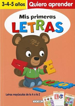 MIS PRIMERAS LETRAS | 9788490375662 | VV. AA.