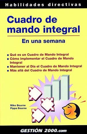 CUADRO DE MANDO INTEGRAL | 9788480889230 | BOURNE, MIKE