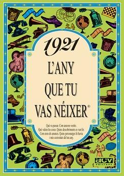 1921: L'ANY QUE TU VAS NEIXER (D04) | 9788488907066 | COLLADO BASCOMPTE, ROSA