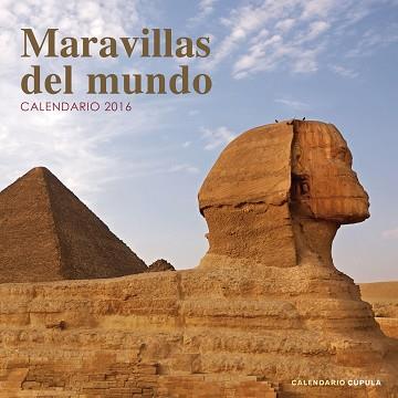 CALENDARIO MARAVILLAS DEL MUNDO 2016 | 9788448021849 | AA. VV.