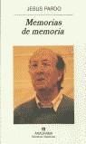 MEMORIAS DE MEMORIA (NH) | 9788433924728 | PARDO, JESUS