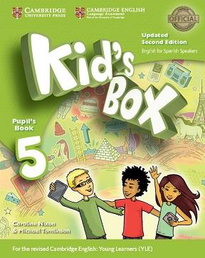 KID'S BOX LEVEL 5 PUPIL'S BOOK UPDATED ENGLISH FOR SPANISH SPEAKERS 2ND EDITION | 9788490366554 | NIXON, CAROLINE / TOMLINSON, MICHAEL