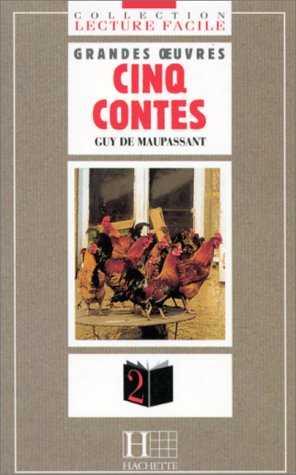 CINQ CONTES (LECTURE FACILE 2) | 9782011550736 | MAUPASSANT, GUY DE