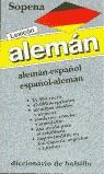 LEXICON SOPENA ALEMAN ESPAÑOL Y ESPAÑOL ALEMAN | 9788430301256 | VARIS