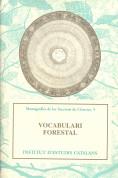 VOCABULARI FORESTAL:MONOGRAFIES DE SECCIONS DE CIENCIES 5 | 9788472834212 | PARÉS ESPANYOL, EDUARD