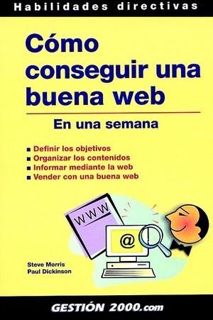 COMO CONSEGUIR UNA BUENA WEB EN UNA SEMANA | 9788480886611 | MORRIS, STEVE