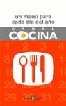 CANAL COCINA: UN MENU PARA CADA DIA DEL AÑO | 9788401379307 | CANAL COCINA