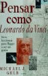 PENSAR COMO LEONARDO DA VINCI | 9788408028871 | GELB, MICHAEL J.