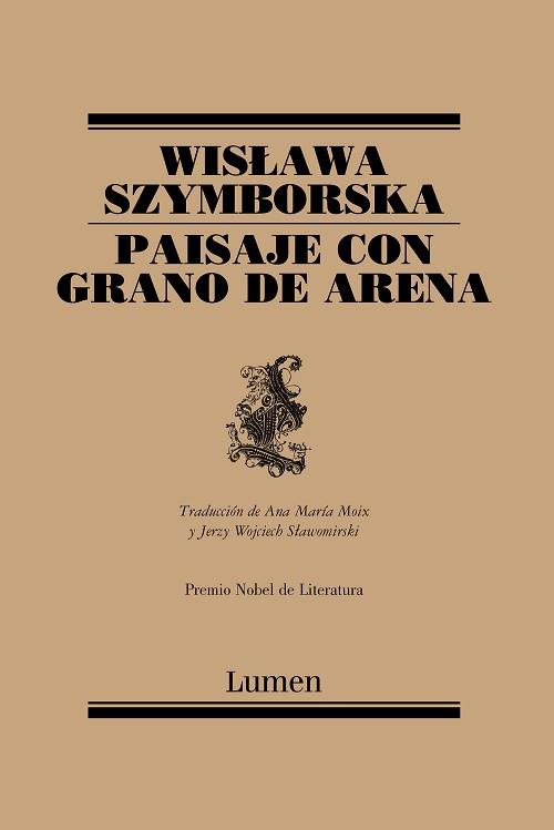 PAISAJE CON GRANO DE ARENA | 9788426427953 | SZYMBORSKA WISLAWA