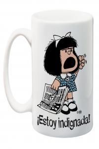 TAZA MAFALDA ESTOY INDIGNADA | 9788862129145 | QUINO