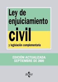 LEY DE ENJUICIAMENTO CIVIL ( EDICION ACTUALIZADA 2009 ) | 9788430949151 | -