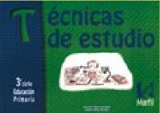 TECNICAS DE ESTUDIO 3 CICLO EDUCACION PRIMARIA | 9788426808172 | VALLES ARANDIGA, ANTONIO