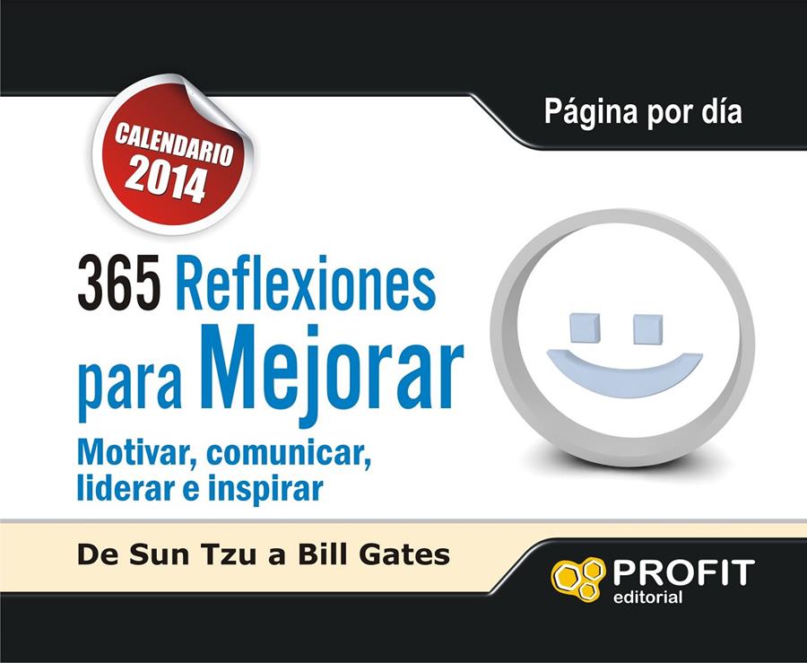 CALENDARIO 365 REFLEXIONES PARA MEJORAR 2014 | 9788415735755