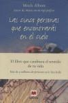 CINCO PERSONAS QUE ENCONTRARAS EN EL CIELO, LAS (TAPA DURA) | 9788496231146 | ALBOM, MITCH