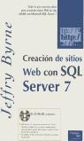 CREACION DE SITIOS WEB CON SQL CERVER 7 | 9788483222430 | BYRNE, JEFFRY