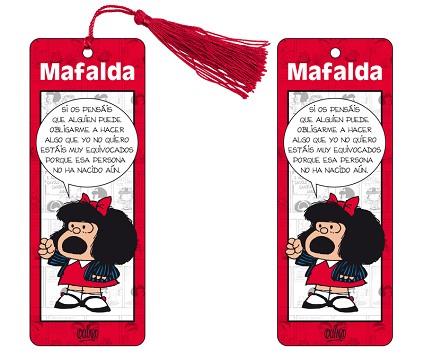 MARCAPÁGINAS 3D MAFALDA (ROJO) | 9788893677097 | , AA.VV.