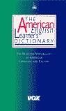 THE AMERICAN ENGLISH LEARNER'S DICTIONARY NTC'S | 9788483320211 | VARIS