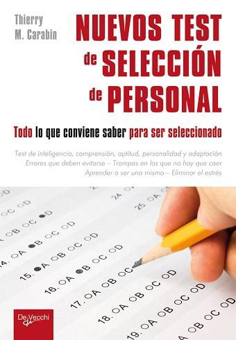 NUEVOS TEST DE SELECCION DE PERSONAL | 9788431512774 | CARABIN, THIERRY M.