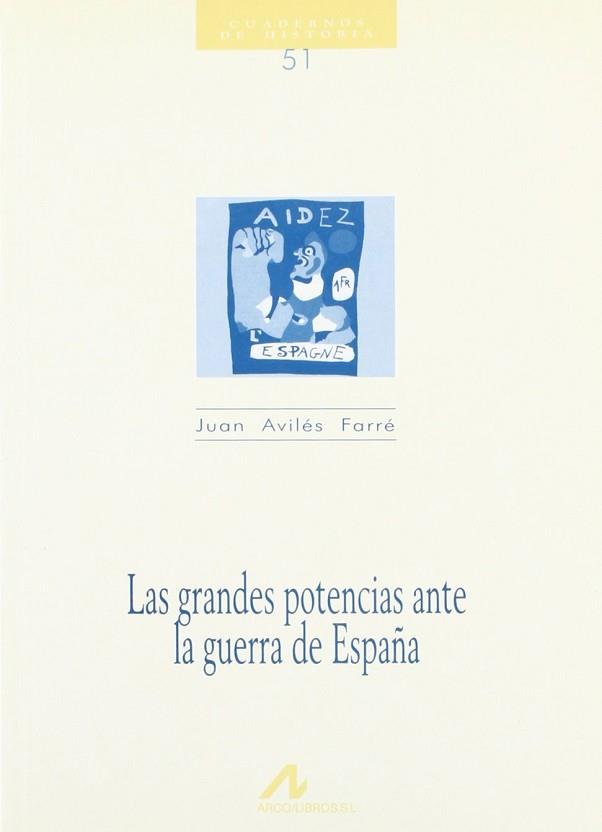 GRANDES POTENCIAS ANTE LA GUERRA DE ESPAÑA, LAS | 9788476353004 | AVILES FARRE, JUAN