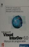 MICROSOFT VISUAL INTERDEV 6.0 MANUAL DEL PROGRAMADOR | 9788448120788 | MICROSOFT CORPORATION