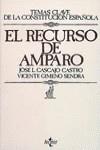 RECURSO DE AMPARO,EL | 9788430916214 | CASCAJO CASTRO, JOSE LUIS ; GIMENO SENDR