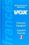 DICCIONARIO MANUAL VOX ESPAÑOL-FRANCES I VICE | 9788471539441 | AA.VV.