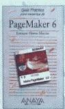 PAGEMAKER 6 | 9788441500075 | FLORES MACIAS, ENRIQUE