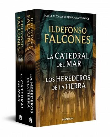 ILDEFONSO FALCONES (EDICIÓN PACK CON: LA CATEDRAL DEL MAR | LOS HEREDEROS DE LA | 9788466381963 | FALCONES, ILDEFONSO