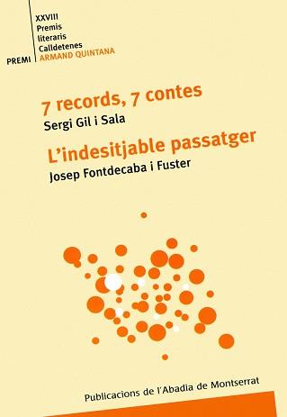 7 RECORDS 7 CONTES INDESITJABLE PASSATGER | 9788484150213 | DIVERSOS