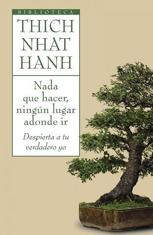 NADA QUE HACER NINGUN LUGAR ADONDE IR | 9788497544696 | NHAT HANH, THICH