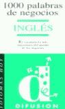 MIL PALABRAS DE NEGOCIOS INGLES # | 9788487099540 | HORNER, DAVID