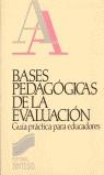 BASES PEDAGOGICAS DE LA EVALUACION | 9788477380559 | GARCIA RAMOS, JUAN MANUEL