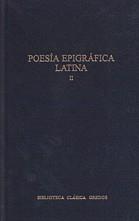 POESIA EPIGRAFICA LATINA 2 (TELA) | 9788424919849 | VARIS