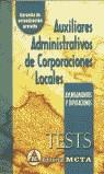 AUXILIARES ADMINISTRATIVOS DE CORPORACIONES LOCALES TESTS62 | 9788482191034 | ROMERO ALCANTARA, FRANCISCO