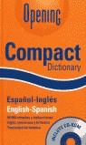 COMPACT DICTIONARY OPENING ESPAÑOL-INGLES I VICE | 9788432914249 | VARIS