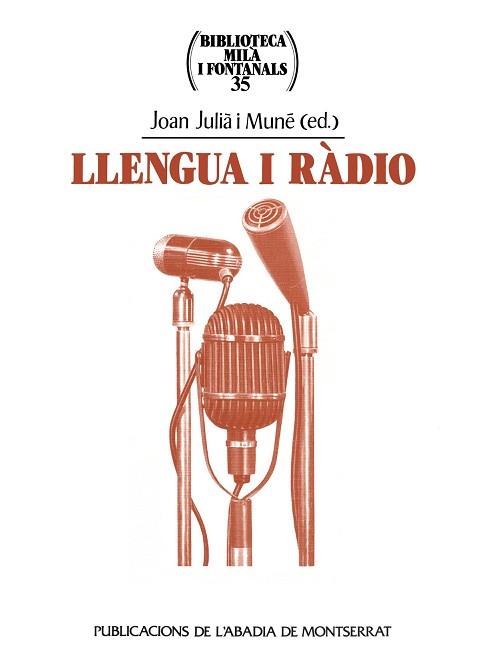 LLENGUA I RADIO | 9788484151777 | JULIA MUNE, JOAN