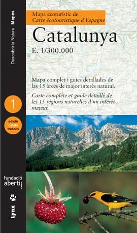 MAPA ECOTURISTIC DE CATALUNYA CATALA FRANCES 1/300000 | 9788487334795 | CURCÓ MASSIP, ANTONI