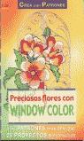 PRECIOSAS FLORES CON WINDOW COLOR CREA CON PATRONES | 9788495873705 | MORAS, INGRID