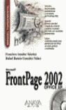 FRONTPAGE 2002 XP OFFICE MANUAL FUNDAMENTAL | 9788441512603 | AMADOR SANCHEZ, FRANCISCO