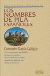 NOMBRES DE PILA ESPAÑOLES, LOS | 9788483721391 | GARCIA GALLARIN, CONSUELO